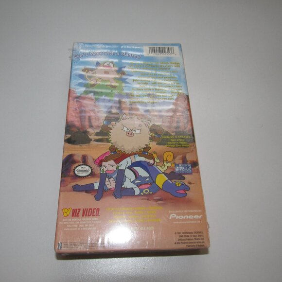 Pokémon VHS | Primeape Problems Vintage Anime 90s Cartoon | Sealed - Picture 3 of 3